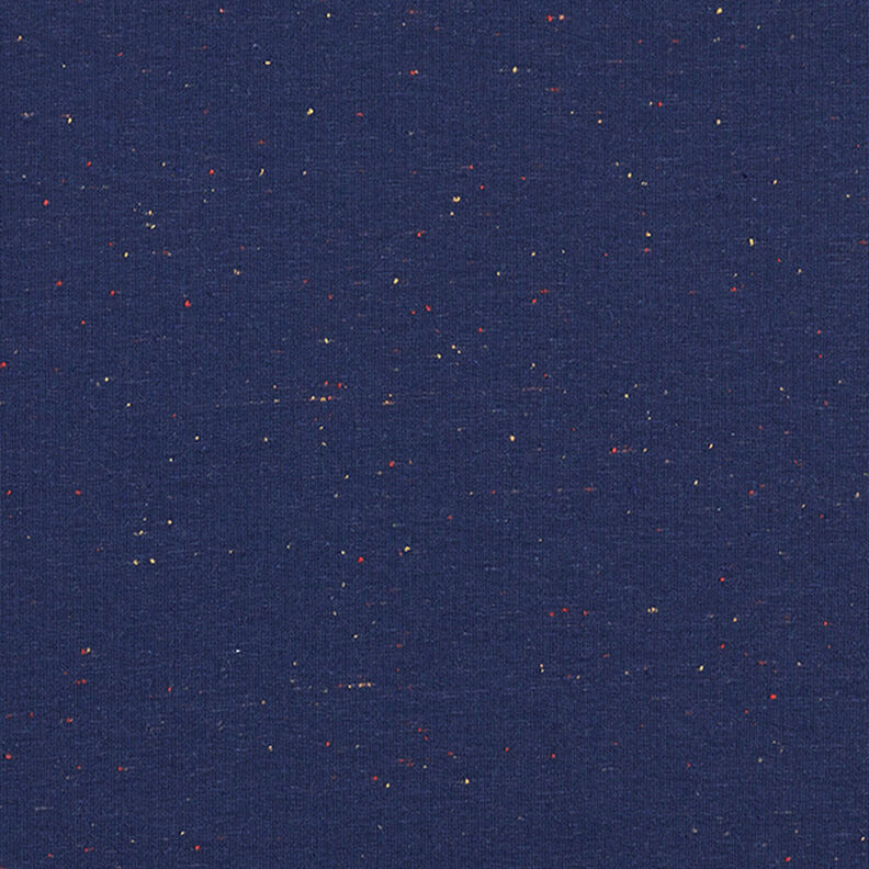 Hebká teplákovina barevné skvrny – namornicka modr,  image number 1