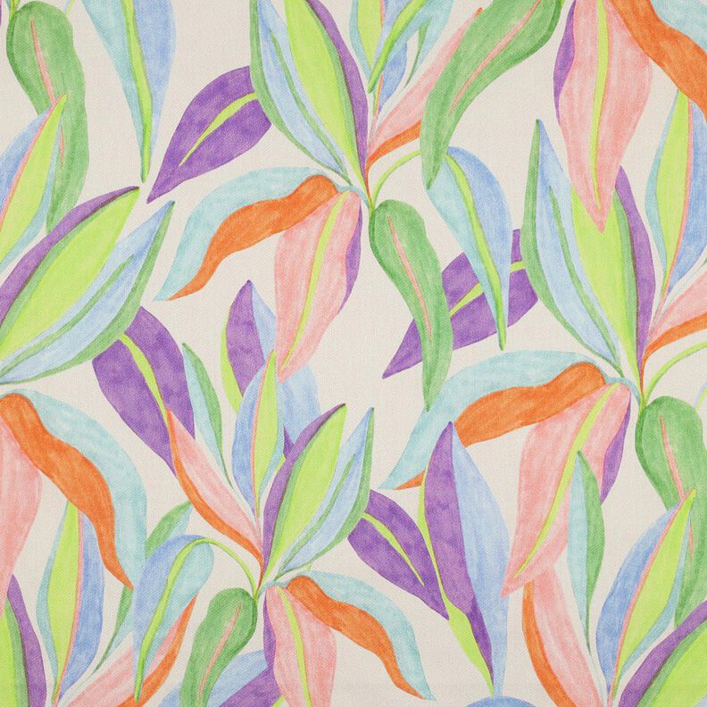 Bavlněný satén Digitální tiskové listy | Poppy Fabrics – kremová/světle zelená,  image number 1
