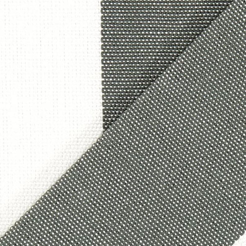 Látka na markýzy Toldo s proužky – bílá/šedá,  image number 3