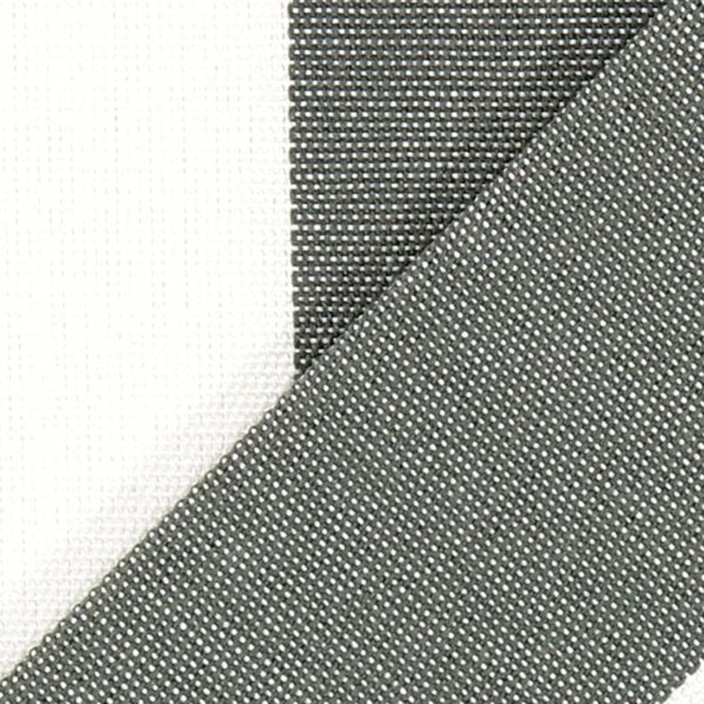 Látka na markýzy Toldo s proužky – bílá/šedá,  image number 3