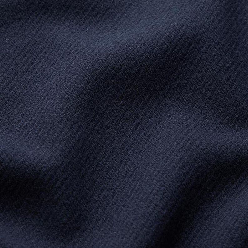 Kabátová tkanina směs vlny Uni – noční modrá,  image number 2