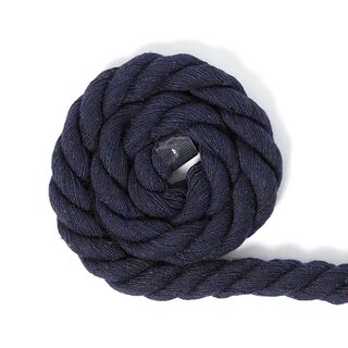 Bavlněná šňůrka [Ø 14 mm] 15 - mořská modrá, 