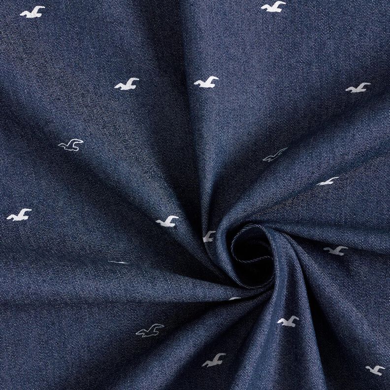 Lehká strečová džínovina rackové – namornicka modr,  image number 4