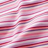 Bavlněný žerzej Úzké proužky – šeříková/pink,  thumbnail number 2