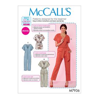 Kombinéza, McCalls 7936 | 32-40, 