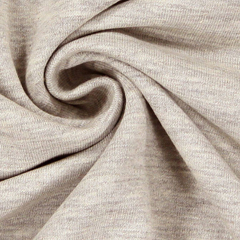 Lehké francouzské froté melírované – světle šedá,  image number 2