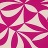 Strečová látka na halenku s geometrickým vzorem | Poppy Fabrics – purpurová/cashew (béžová),  thumbnail number 1