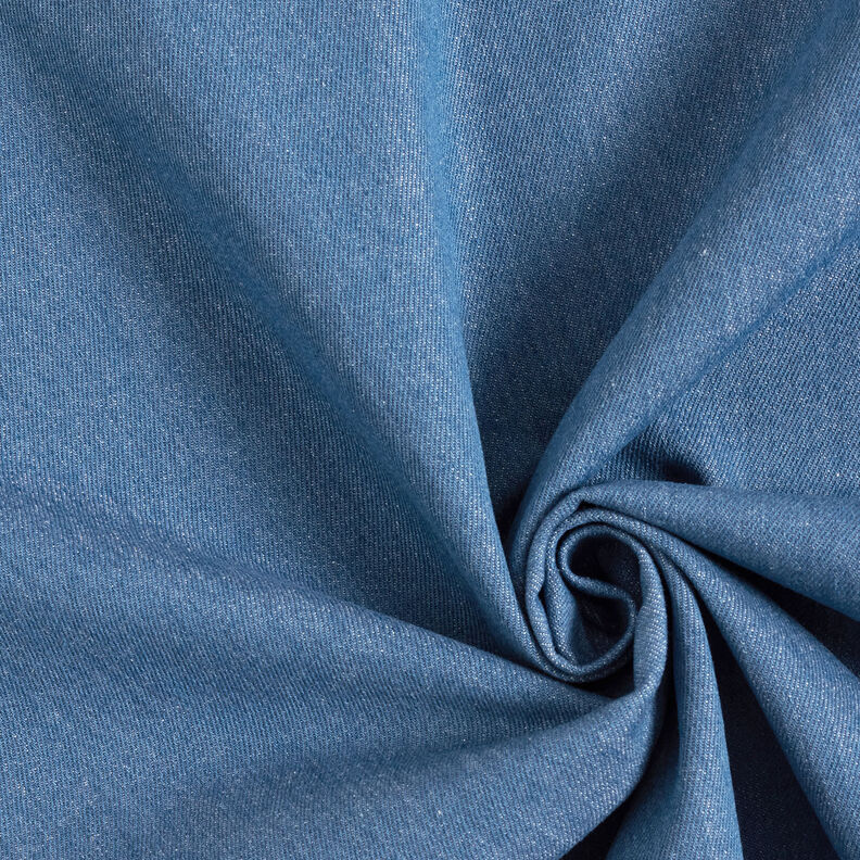 Těžký bavlněný denim – džínově modrá,  image number 1