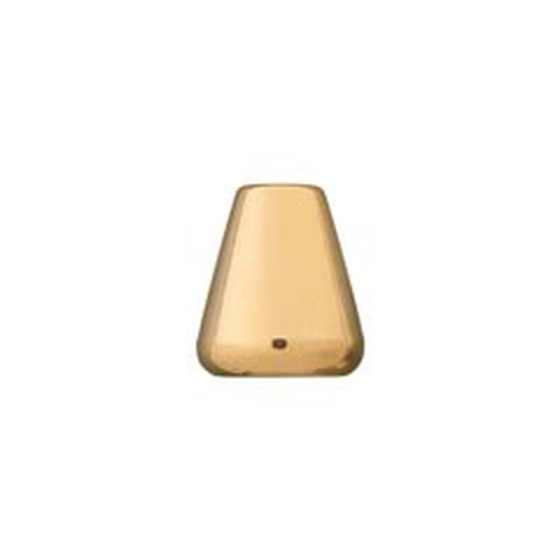 Koncovka na šňůrky [Ø 5mm] – zlatá kovový,  image number 1