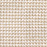 Hrubozrnná tkanina houndstooth – béžová/bílá,  thumbnail number 1