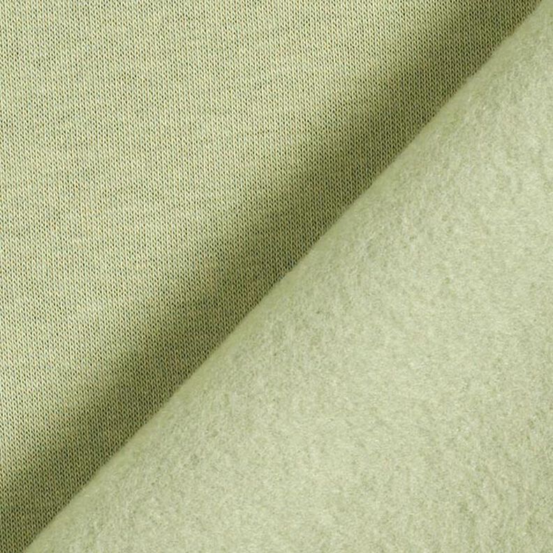 Teplákovina počesaná – pistáciová,  image number 5