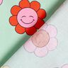 Povrstvená bavlna Veselé květiny | Poppy Fabrics – mátová/citrónově žlutá,  thumbnail number 5