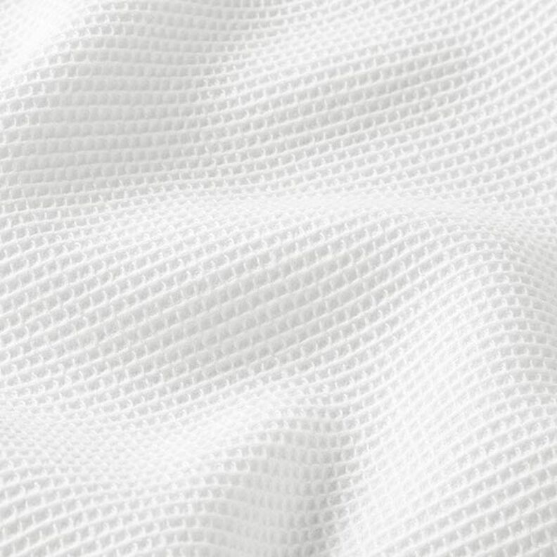 Vaflové piké Mini – bílá,  image number 2