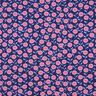 Bavlněný popelín Letní květiny | Poppy Fabrics – růžová/indigová,  thumbnail number 1