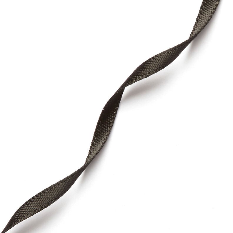 Saténová stuha [3 mm] – černá,  image number 3