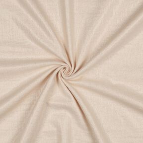 Mušelín / dvojitá mačkaná tkanina Jemné třpytivé puntíky | Poppy Fabrics – písková, 